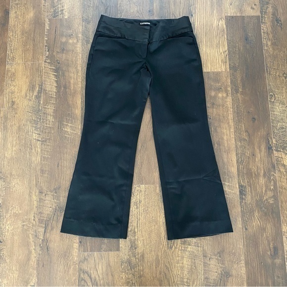 Express Pants - Black Express Flared Dress Pants